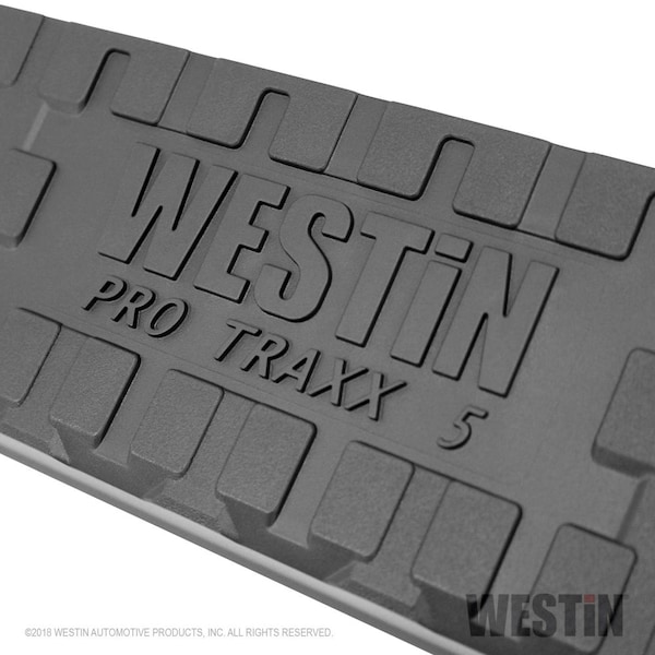 Westin Automotive 15-C F150 SUPERCREW/17-C F250/F350 CREW CAB PRO TRAXX 5IN OVAL STEP BAR - STAINLESS STEEL 21-53940 - main